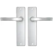 Axa | Binnendeurbeslag | Edge kruk | Blok | Aluminium