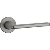 STILE deurklinken Uta Titanium op rond rozet