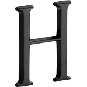 Artitec Mi Satori Huisletter Roman 50mm-H mat zwart