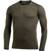 Woolpower Longsleeve Crewneck LITE Pine Green-XS