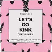 Pleasure Box Let's Go Kink - bondage set - 6-delig - accessoires
