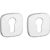 STILE APRILE Cilinderrozet Afgerond Chroom Gepolijst 53x53x7mm