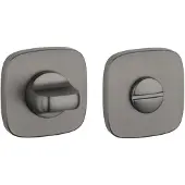 STILE APRILE Cilinderrozet Afgerond Grafiet 53x53x7mm