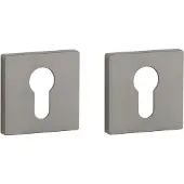 Aprile Prestige cilinderrozetten QRT Grafiet 50x50mm