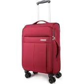 Decent D-Upright Handbagage Koffer Rood 34L 55x35x20cm