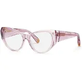 Philipp Plein VPP101 54/15/140 Roze transparant glanzend Acetaat DAME VPP101