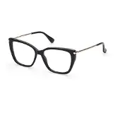 Max mara MM5007 53/15/145 Glazen voor Dames Shiny zwart Acetaat MM5007