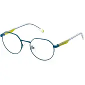FILA Bril - - VFI703L - Mat blauw (blu opaco) - Metaal - Kleine maat