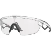 Oakley - Zonnebrillen - Sphaera Matte Clear Clear Photochromic voor Unisex - Grijs