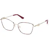 GUESS GU2974 Shiny bordeaux 52/16/140 WOMAN Brilmonturen