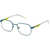 FILA Bril - - VFI702L - Blauw opaak - Kleine maat - Metaal montuur 50/18/135