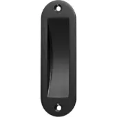 Hermeta Schuifdeurkom Ovaal Zwart 120X40mm