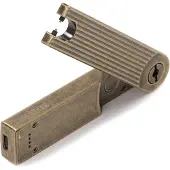 Barebones klassieke retro Aansteker vintage messing - Pivot Arc Lighter Brass