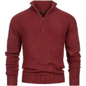 INDICODE JEANS Trui 'Lokant' bordeaux
