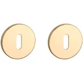 Aprile Sleutel rozet rond 52X5mm Goud
