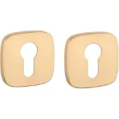 STILE APRILE Cilinderrozet Afgerond Mat Goud 53x53x7mm