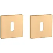 Aprile | Prestige Sleutelrozet | 52x52x5mm | Vierkant | Goud mat