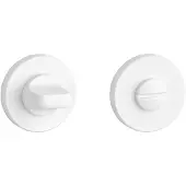Aprile Premium WC garnituur rozet Ø52x7mm Mat Wit Toilet Rozet