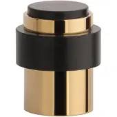 Aprile deurstopper vloer én wand Ø35×43 mm goud gepolijst