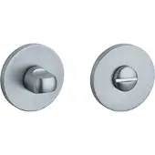 Aprile Toiletgarnituur rond 53x7mm Mat chroom