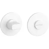STERK | WC-garnituur OVAL 1712 | Ultra dun | 3mm | Wit