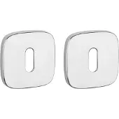 STILE APRILE Sleutelrozet Afgerond Chroom Gepolijst 53x53x7mm