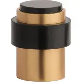 Aprile deurstopper vloer én wand Ø35×43 mm mat goud