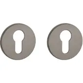 Aprile Cilinder rozet rond 52X5mm grafiet