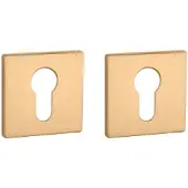 Aprile | Prestige Profielcilinder rozet | 52x52x5mm | Goud Mat