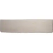 Hardbrass Serafini Briefplaat Rechthoek Roestvaststaal 325x80mm