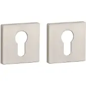 Aprile Premium cilinderrozetten 52x52x7mm mat nikkel