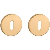 Aprile Sleutel rozet rond 52X7mm Goud satijn
