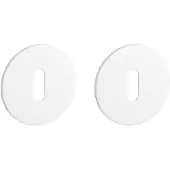 STERK | Sleutelplaatjes OVAL 1710 | Ultra dun | 3mm | Wit