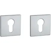 Aprile | Prestige Profielcilinder rozet | 52x52x5mm | Chroom Mat