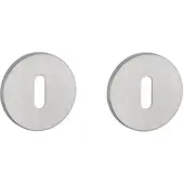 Aprile | Prestige Sleutelrozet | 52x5mm | Rond | Chroom geborsteld