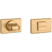 Aprile Toiletgarnituur rechthoek 50X33X7mm Goud satijn
