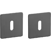 STERK | Sleutelplaatjes KVADRAT 1710 | Ultra dun | 3mm | Zwart