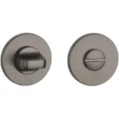 Aprile | Prestige WC garnituur rozet | 52x5mm | Grafiet