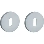Aprile Comfort Rond Sleutelrozet Ø53x7mm mat Chroom Rozetten
