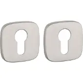 STILE APRILE Cilinderrozet Afgerond Nikkel 53x53x7mm
