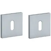 STILE | Sleutelrozetten | 53x53x7mm | Mat Chroom