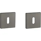 Aprile | Prestige Sleutelrozet | 52x52x5mm | Vierkant | Antraciet mat PVD