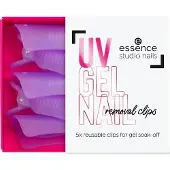Essence studio nails UV GEL NAIL removal clips Nagellakremover 5 st