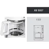 Krups XB9007, Accessoires voor koffiezetapparaten, Wit