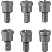 Parkside Bitverlenging/vierkant adapter/bits (Bitset voor gipsplaten 25 mm)