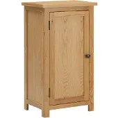 vidaXL Kast 45x32x85 cm massief eikenhout