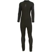 SCUBAPRO Oneflex Steamer B-zip Woman 3 Mm Duikpak Zwart S Vrouw