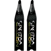 Spetton Cx Odin Quattro Carbon Spearfishing Fins Zwart EU 38-39