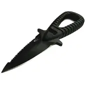Epsealon Microsub Teflon Knife Zwart