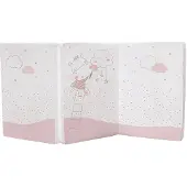 Kikkaboo Folding Hippo Dreams Mattress 60/120/5 Cm Roze Kinderen
